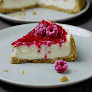 Vanilla Raspberry Cupcake